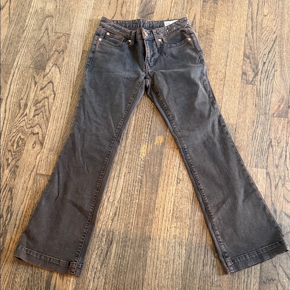 GAP Women's Gray Flare Jeans